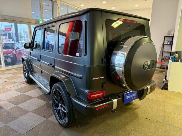 Gクラス G63 AMGレザーエクスクルーシブパッケージ 艶消しブラックラッピング(7枚目)