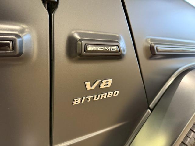Gクラス G63 AMGレザーエクスクルーシブパッケージ 艶消しブラックラッピング(9枚目)