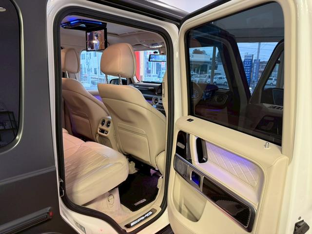 Gクラス G63 AMGレザーエクスクルーシブパッケージ 艶消しブラックラッピング(43枚目)