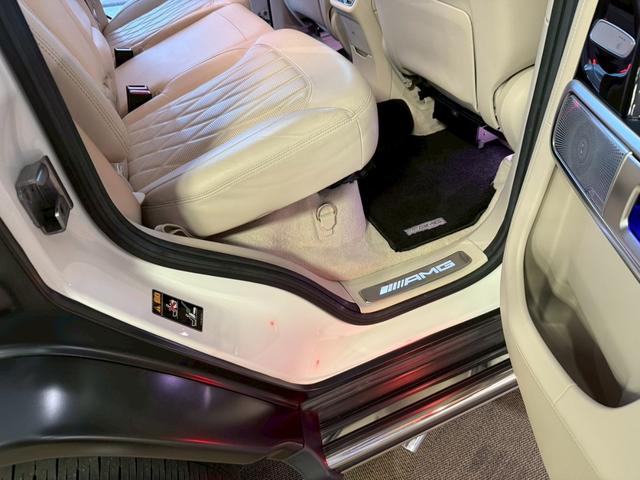 Gクラス G63 AMGレザーエクスクルーシブパッケージ 艶消しブラックラッピング(45枚目)
