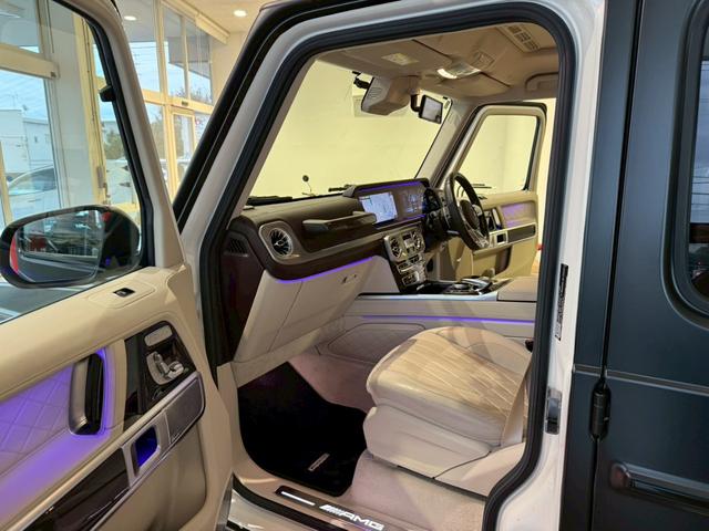 Gクラス G63 AMGレザーエクスクルーシブパッケージ 艶消しブラックラッピング(51枚目)