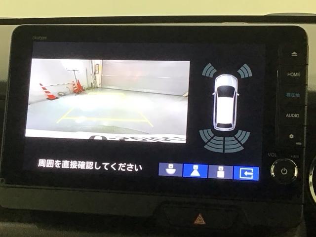 Ｎ－ＢＯＸカスタム コーディネートスタイル　ＨＳＥＮＳＩＮＧ２ト－ン新車保証試乗車　オートクルーズ　ワンオーナー　フルセグ対応　Ｗ電動ドア　シートヒータ　ＬＥＤ　ＥＳＣ　リアカメラ　ＥＴＣ　整備記録簿　ＤＶＤ　エアコン　サイドエアバック　ＵＳＢ（7枚目）