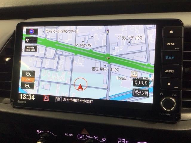 フィット e:HEVRS HSENSING 新車保証 試乗車 ワンオ-ナ- エアバッグ ナビ&TV パワーウィンドウ 助手席エアバッグ Dレコ フルセグテレビ LEDヘッドランプ セキュリティアラーム フルオートエアコン(6枚目)