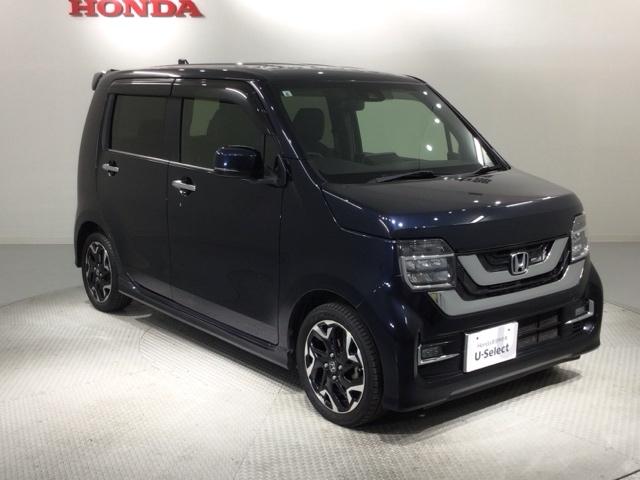 N-WGNカスタム L・ターボホンダセンシング 最長5年保証ナビTVBTオーディオ ブレーキサポート 盗難警報装置 横滑り防止機能 サイドエアバック クルーズC LEDヘッド シ-トヒ-タ- タ-ボ 整備記録簿 AAC ABS ETC付き 地デジ(52枚目)
