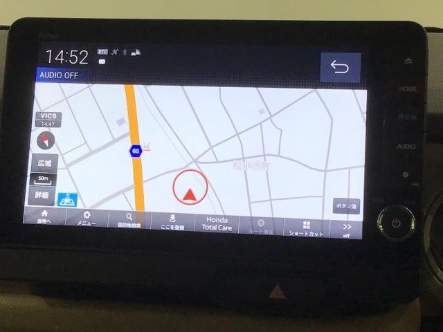 アップルカープレイ・アンドロイドオート対応。ギャザズナビ搭載です。知らない道も安心ですね！
