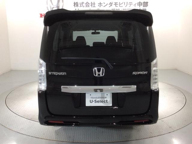 ステップワゴンスパーダ パワーエディション　１年保証　ナビＶＸＭ－１３５ＶＦＮｉ　ＴＶ　Ｒカメラ　ＣＤ録音　ＤＶＤ　ＥＴＣ　ＨＩＤ　両側電動ドア　ＶＳＡ　アルミ　キ－レス　盗難防止装置　整備記録簿　ＡＡＣ　ドアバイザ－　Ｗエアバッグ　横滑り防止（48枚目）