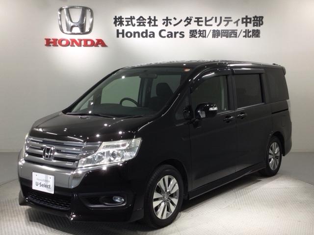 ステップワゴンスパーダ パワーエディション　１年保証　ナビＶＸＭ－１３５ＶＦＮｉ　ＴＶ　Ｒカメラ　ＣＤ録音　ＤＶＤ　ＥＴＣ　ＨＩＤ　両側電動ドア　ＶＳＡ　アルミ　キ－レス　盗難防止装置　整備記録簿　ＡＡＣ　ドアバイザ－　Ｗエアバッグ　横滑り防止（53枚目）