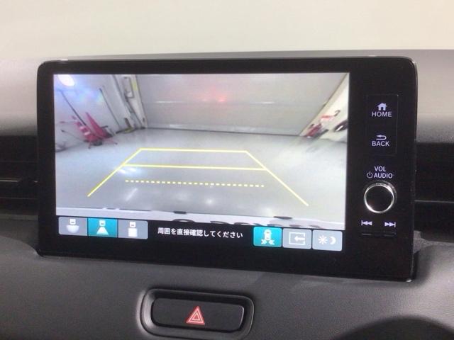 ヴェゼル ｅ：ＨＥＶＺ　Ｈ　ＳＥＮＳＩＮＧ　最長５年保証　ワンオ－ナ－　純正ナビ　ＴＶ　Ｒカメラ　ＢＴオ－ディオ　ＥＴＣ　ＬＥＤライト　ＶＳＡ　シ－トヒ－タ－　クルコン　アルミ　スマ－トキ－　盗難防止装置　整備記録簿　ＡＡＣ（7枚目）