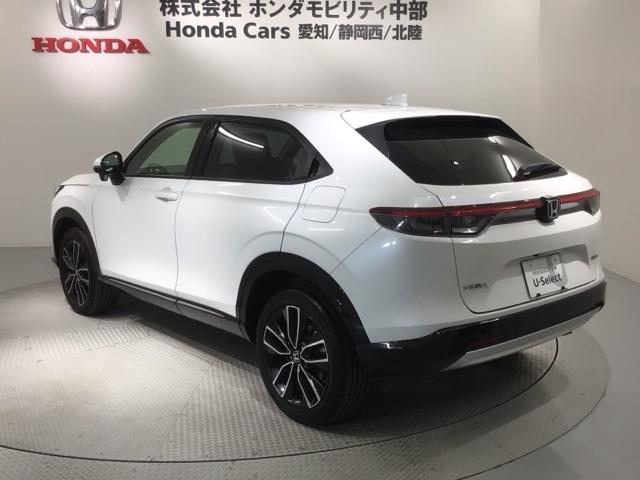 ヴェゼル ｅ：ＨＥＶＺ　Ｈ　ＳＥＮＳＩＮＧ　最長５年保証　ワンオ－ナ－　純正ナビ　ＴＶ　Ｒカメラ　ＢＴオ－ディオ　ＥＴＣ　ＬＥＤライト　ＶＳＡ　シ－トヒ－タ－　クルコン　アルミ　スマ－トキ－　盗難防止装置　整備記録簿　ＡＡＣ（48枚目）