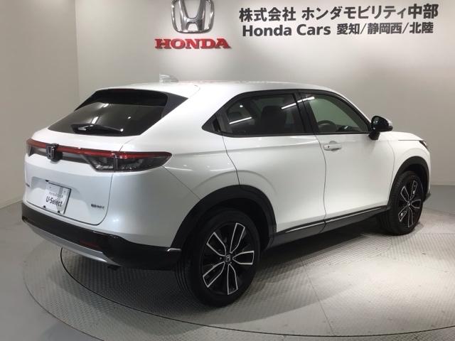 ヴェゼル ｅ：ＨＥＶＺ　Ｈ　ＳＥＮＳＩＮＧ　最長５年保証　ワンオ－ナ－　純正ナビ　ＴＶ　Ｒカメラ　ＢＴオ－ディオ　ＥＴＣ　ＬＥＤライト　ＶＳＡ　シ－トヒ－タ－　クルコン　アルミ　スマ－トキ－　盗難防止装置　整備記録簿　ＡＡＣ（50枚目）