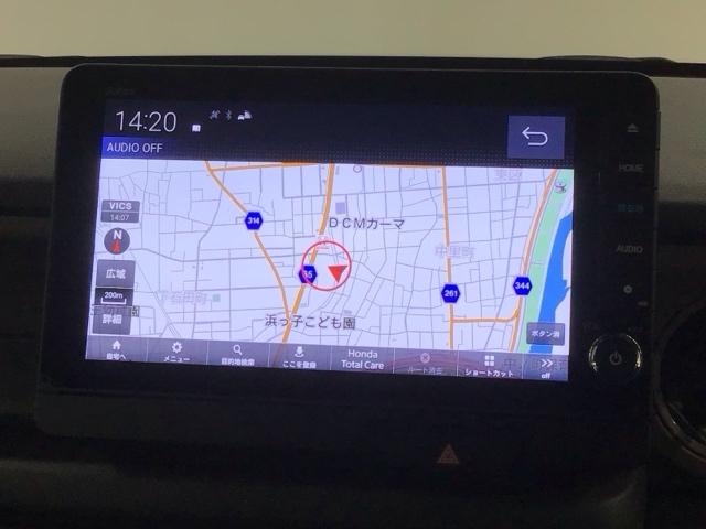 Ｎ－ＢＯＸジョイ ターボ　Ｈ　ＳＥＮＳＩＮＧ　２ト－ン　新車保証　試乗車　ワンオ－ナ－　ナビＬＸＵ－２４２ＮＢｉ　ＴＶ　Ｒカメラ　ＣＤ録音　ＢＴオ－ディオ　ＤＶＤ　シ－トヒ－タ－　ＥＴＣ　ＬＥＤライト　両側電動ドア　ＶＳＡ（6枚目）