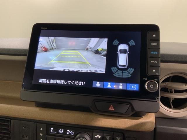 Ｎ－ＢＯＸ ベースグレード　Ｈ　ＳＥＮＳＩＮＧ　新車保証　試乗車　ワンオーナー　ナビＬＸＵ－２４２ＮＢｉ　ＴＶ　Ｒカメラ　ＣＤ録音　ＢＴオ－ディオ　ＤＶＤ　シートヒーター　ＥＴＣ　ＬＥＤライト　ＶＳＡ　両側電動ドア　クルコン（7枚目）