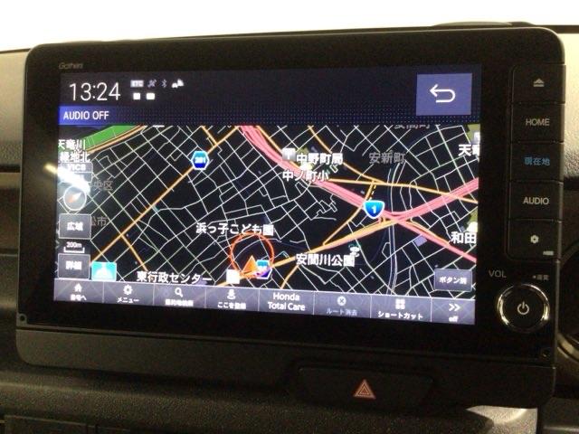 Ｎ－ＢＯＸジョイ ターボ　Ｈ　ＳＥＮＳＩＮＧ　２ト－ン　新車保証　試乗車　ワンオーナー　ナビＬＸＵ－２４２ＮＢｉ　ＴＶ　Ｒカメラ　ＣＤ録音　ＢＴオ－ディオ　ＤＶＤ　シ－トヒ－タ－　ＥＴＣ　ＬＥＤライト　両側電動ドア　ＶＳＡ（6枚目）