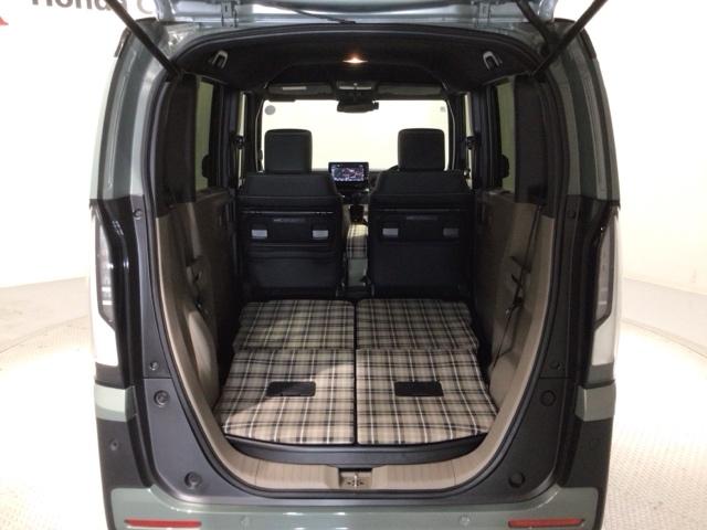 Ｎ－ＢＯＸジョイ ターボ　Ｈ　ＳＥＮＳＩＮＧ　２ト－ン　新車保証　試乗車　ワンオーナー　ナビＬＸＵ－２４２ＮＢｉ　ＴＶ　Ｒカメラ　ＣＤ録音　ＢＴオ－ディオ　ＤＶＤ　シ－トヒ－タ－　ＥＴＣ　ＬＥＤライト　両側電動ドア　ＶＳＡ（19枚目）