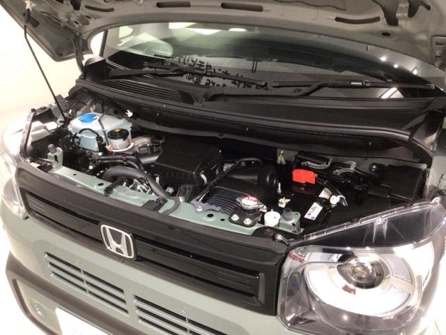 Ｎ－ＢＯＸジョイ ターボ　Ｈ　ＳＥＮＳＩＮＧ　２ト－ン　新車保証　試乗車　ワンオーナー　ナビＬＸＵ－２４２ＮＢｉ　ＴＶ　Ｒカメラ　ＣＤ録音　ＢＴオ－ディオ　ＤＶＤ　シ－トヒ－タ－　ＥＴＣ　ＬＥＤライト　両側電動ドア　ＶＳＡ（44枚目）