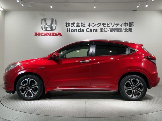 ヴェゼル ハイブリッドＺ・ホンダセンシング　１年保証　ナビＶＸＭ－１７５ＶＦｉ　ＴＶ　Ｒカメラ　ＣＤ録音　ＢＴオ－ディオ　ＤＶＤ　ＥＴＣ　ＬＥＤライト　ＶＳＡ　シ－トヒ－タ－　アルミ　スマ－トキ－　スペアキー　盗難防止装置　整備記録簿　ＡＡＣ（47枚目）