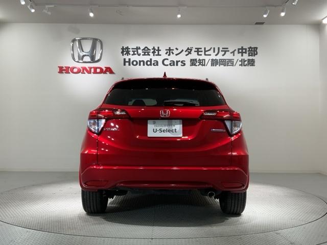 ヴェゼル ハイブリッドＺ・ホンダセンシング　１年保証　ナビＶＸＭ－１７５ＶＦｉ　ＴＶ　Ｒカメラ　ＣＤ録音　ＢＴオ－ディオ　ＤＶＤ　ＥＴＣ　ＬＥＤライト　ＶＳＡ　シ－トヒ－タ－　アルミ　スマ－トキ－　スペアキー　盗難防止装置　整備記録簿　ＡＡＣ（49枚目）