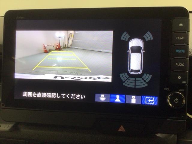 Ｎ－ＢＯＸカスタム コーディネートスタイル　Ｈ　ＳＥＮＳＩＮＧ　新車保証　試乗車　ワンオーナー　ナビＬＸＵ－２４２ＮＢＩ　ＴＶ　Ｒカメラ　ＣＤ録音　ＢＴオ－ディオ　ＤＶＤ　Ｒモニター　ドラレコ　シートヒーター　ＥＴＣ　ＬＥＤライト　ＶＳＡ（7枚目）