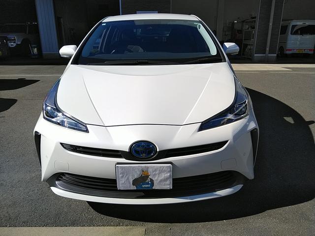 プリウス S ECLIPSEナビ+ETC LEDヘッドランプ 前後コーナーセンサー 社外16インチ黒ホイール(2枚目)