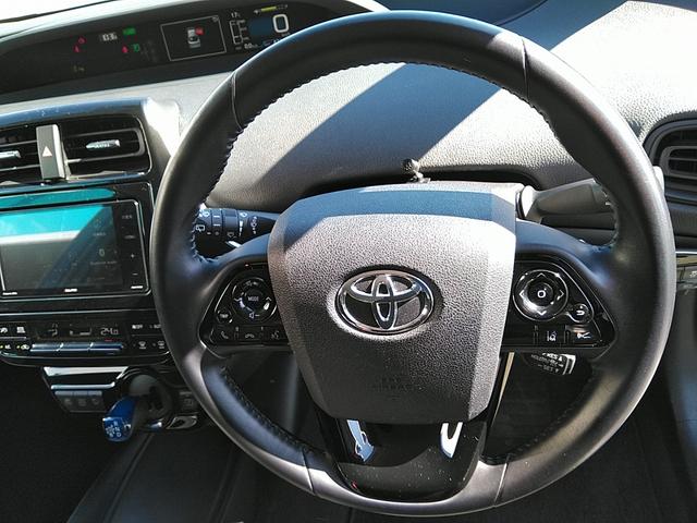 プリウス S ECLIPSEナビ+ETC LEDヘッドランプ 前後コーナーセンサー 社外16インチ黒ホイール(17枚目)