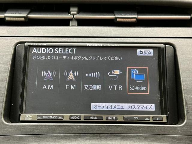 プリウス Ｓ　ＬＥＤエディション　保証書／社外　ＳＤナビ／ドライブレコーダー　前後／ヘッドランプ　ＬＥＤ／ＥＴＣ／ＥＢＤ付ＡＢＳ／横滑り防止装置／バックモニター／フルセグＴＶ／ＤＶＤ／禁煙車／エアバッグ　運転席／エアバッグ　助手席（11枚目）