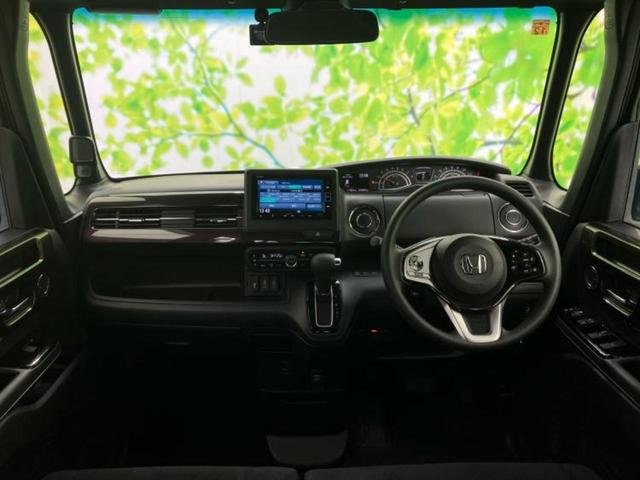 Ｎ－ＢＯＸカスタム Ｇ・Ｌホンダセンシング　保証書／純正　ＳＤナビ／ホンダセンシング／電動スライドドア／シートヒーター　前席／車線逸脱防止支援システム／ヘッドランプ　ＬＥＤ／ＵＳＢジャック／Ｂｌｕｅｔｏｏｔｈ接続／ＥＴＣ／ＥＢＤ付ＡＢＳ（6枚目）
