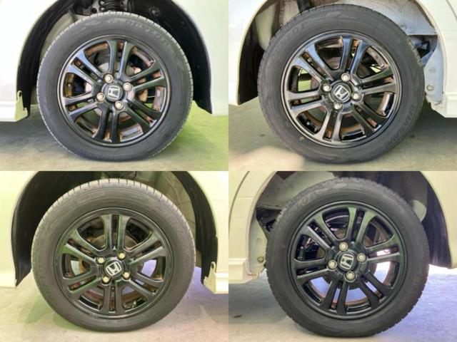 Ｎ－ＢＯＸカスタム ＳＳブラックスタイルパッケージ　新品タイヤ／保証書／純正　ＳＤナビ／シティーブレーキアクティブシステム（ホンダ）／両側電動スライドドア／シートヒーター　前席／ヘッドランプ　ＨＩＤ／Ｂｌｕｅｔｏｏｔｈ接続／ＥＴＣ　ワンオーナー（60枚目）