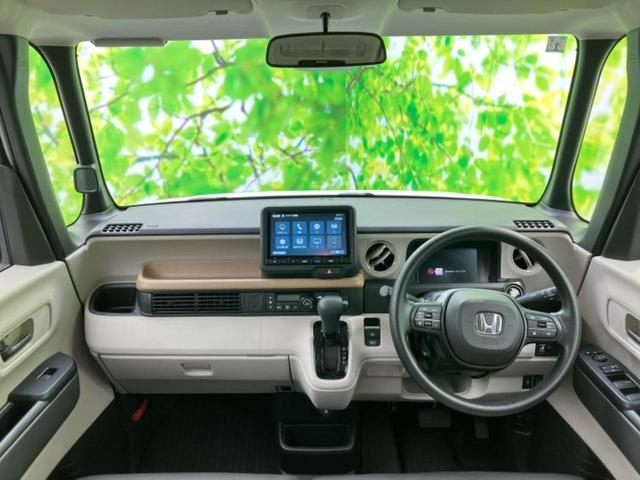 Ｎ－ＢＯＸ ヒョウジュン　保証書／純正　８インチ　メモリーナビ／ホンダセンシング／電動スライドドア／車線逸脱防止支援システム／ヘッドランプ　ＬＥＤ／ＵＳＢジャック／Ｂｌｕｅｔｏｏｔｈ接続／ＥＢＤ付ＡＢＳ／横滑り防止装置　禁煙車（6枚目）