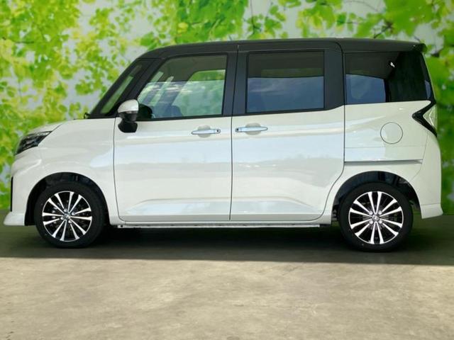 ルーミー カスタムＧ－Ｔ　保証書／ディスプレイオーディオ９インチ／スマートアシスト（トヨタ・ダイハツ）／両側電動スライドドア／シートヒーター　前席／パノラミックビューモニター／車線逸脱防止支援システム／登録済未使用車　ターボ（2枚目）