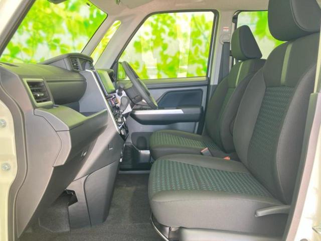 ルーミー カスタムＧ－Ｔ　保証書／ディスプレイオーディオ９インチ／スマートアシスト（トヨタ・ダイハツ）／両側電動スライドドア／シートヒーター　前席／パノラミックビューモニター／車線逸脱防止支援システム／登録済未使用車　ターボ（7枚目）