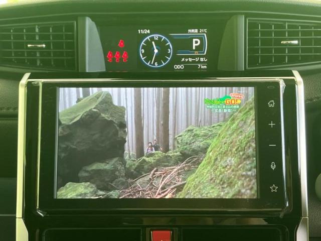 ルーミー カスタムＧ－Ｔ　保証書／ディスプレイオーディオ９インチ／スマートアシスト（トヨタ・ダイハツ）／両側電動スライドドア／シートヒーター　前席／パノラミックビューモニター／車線逸脱防止支援システム／登録済未使用車　ターボ（13枚目）