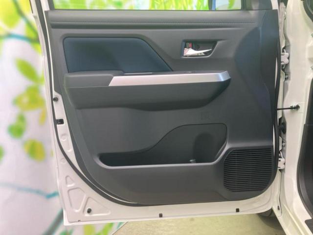 ルーミー カスタムＧ－Ｔ　保証書／ディスプレイオーディオ９インチ／スマートアシスト（トヨタ・ダイハツ）／両側電動スライドドア／シートヒーター　前席／パノラミックビューモニター／車線逸脱防止支援システム／登録済未使用車　ターボ（24枚目）