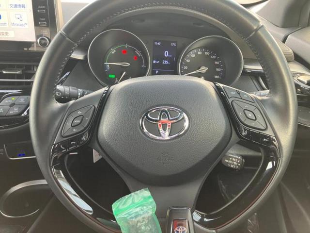 C-HR G 新品タイヤ/保証書/ディスプレイオーディオ+ナビ8インチ/トヨタセーフティセンス/パノラミックビューモニター/車線逸脱防止支援システム/シート ハーフレザー/ドライブレコーダー 社外 全周囲カメラ(18枚目)