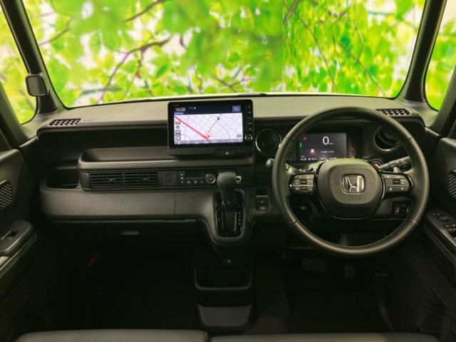 N-BOXカスタム ターボコーディネートスタイル2トーン 保証書/純正 9インチ ナビ/ホンダセンシング/両側電動スライドドア/シートヒーター 前席/マルチビューカメラシステム/車線逸脱防止支援システム/届出済未使用車/ヘッドランプ LED 禁煙車(6枚目)