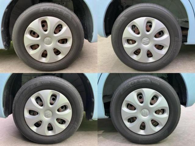 アルト Ｆ　新品タイヤ／保証書／禁煙車／エアバッグ　運転席／エアバッグ　助手席／衝突安全ボディ／パワーウインドウ／キーレスエントリー／パワーステアリング／盗難防止システム／マニュアルエアコン／取扱説明書（51枚目）