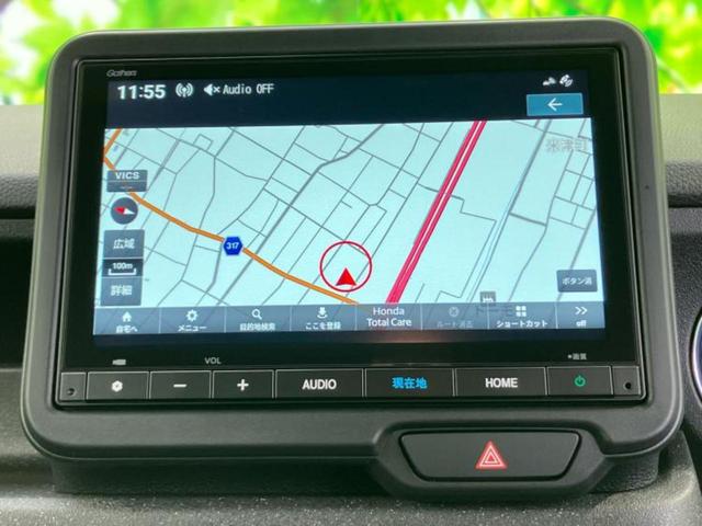 N-BOXカスタム ターボ 保証書/純正 8インチ ナビ/ホンダセンシング/両側電動スライドドア/シートヒーター 前席/車線逸脱防止支援システム/登録済未使用車/ヘッドランプ LED/USBジャック/Bluetooth接続(10枚目)