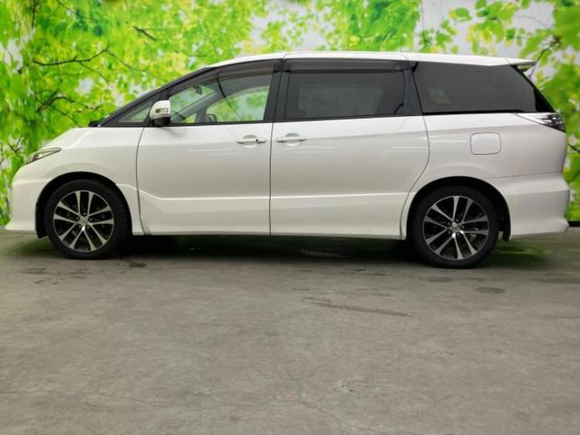 エスティマ アエラス　新品タイヤ／保証書／純正　ナビ／フリップダウンモニター　純正　１１インチ／両側電動スライドドア／ヘッドランプ　ＨＩＤ／Ｂｌｕｅｔｏｏｔｈ接続／ＥＴＣ／ＥＢＤ付ＡＢＳ／横滑り防止装置　バックカメラ（2枚目）