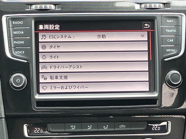 ゴルフGTI ベースグレード アクティブクルーズコントロール メモリーナビ 地デジTV ドライブレコーダー ETC DCC(23枚目)