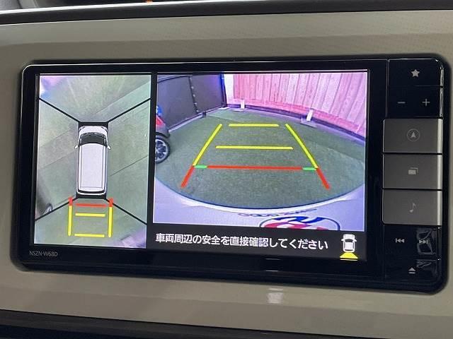 全方位カメラ装備　周囲の状況を瞬時に確認することが可能です駐車時に便利な機能になります