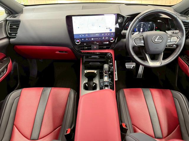 NX NX350h Fスポーツ パノラマルーフ/レッドレザー/AC100V/デジタルインナーミラー/オレンジキャリパー/シートヒーター/シートクーラー/ステアリングヒーター/ヘッドアップディスプレイ/BSM/三眼LED/ETC(37枚目)
