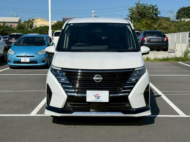 セレナ e-パワー ハイウェイスターV 12型ナビ/全周囲カメラ/プロパイロット/純正フロントプロテクターエアロ/両側電動スライドドア/デジタルインナーミラー/シートヒーター/ステアリングヒーター/パーキングアシスト/LEDヘッド/ETC(55枚目)