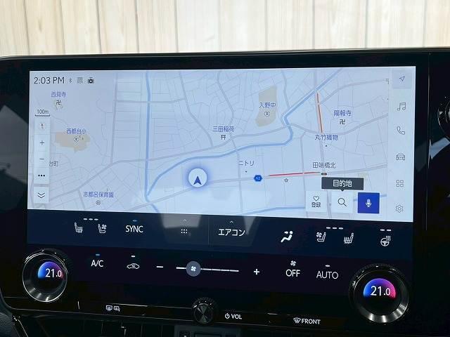 NX NX350h Fスポーツ ワンオーナー/14型ナビ/全周囲カメラ/ムーンルーフ/マークレビンソン/パワーバックドア/シートヒーター/シートクーラー/ステアリングヒーター/ブラインドスポットモニター/ヘッドアップディスプレイ(3枚目)