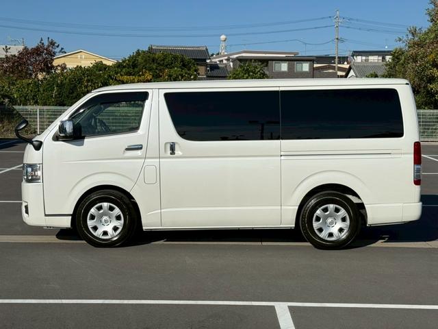 ハイエースバン スーパーＧＬ　ダークプライムＩＩ　全周囲カメラ／ＬＥＤヘッドライト／デジタルミラー／助手席エアバッック／衝突軽減ブレーキ／レーンキープアシスト／クリアランスソナー／ＡＣ１００Ｖ／両側パワースライドドア／オートエアコン／プッシュスタート（60枚目）