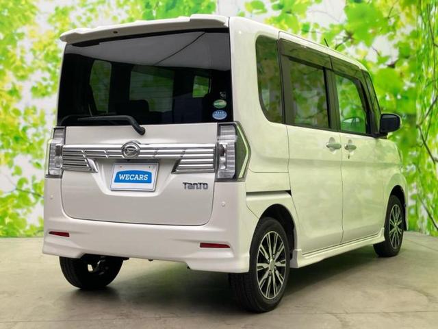 タント カスタムＸトップエディションＶＳ　ＳＡ３　新品タイヤ／保証書／純正　８インチ　ＳＤナビ／スマートアシスト（トヨタ・ダイハツ）／両側電動スライドドア／シートヒーター　運転席／全方位モニター／車線逸脱防止支援システム／シート　ハーフレザー　ＥＴＣ（3枚目）