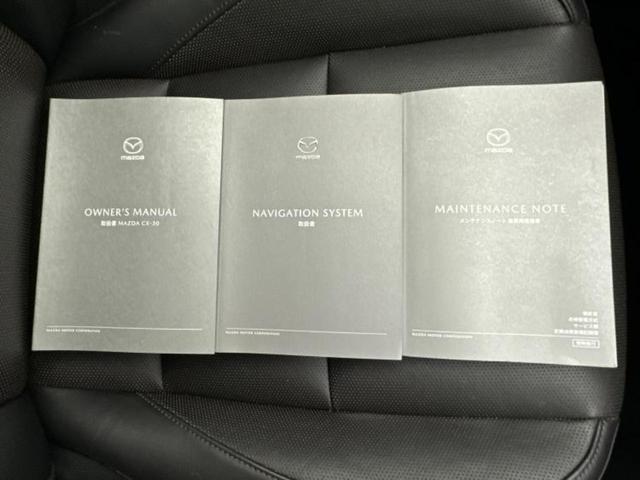 ＣＸ－３０ ＸＤ　Ｌパッケージ　新品タイヤ／ＢＯＳＥ／保証書／純正　８インチ　ＳＤナビ／アイアクティブセンス（マツダ）／シートヒーター　前席／全方位モニター／車線逸脱防止支援システム／シート　合皮／電動バックドア　全周囲カメラ（30枚目）