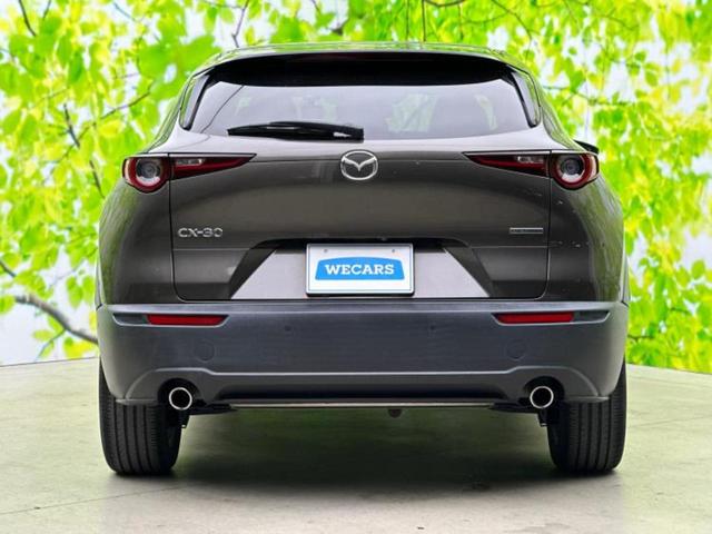 ＣＸ－３０ ＸＤ　Ｌパッケージ　新品タイヤ／ＢＯＳＥ／保証書／純正　８インチ　ＳＤナビ／アイアクティブセンス（マツダ）／シートヒーター　前席／全方位モニター／車線逸脱防止支援システム／シート　合皮／電動バックドア　全周囲カメラ（54枚目）