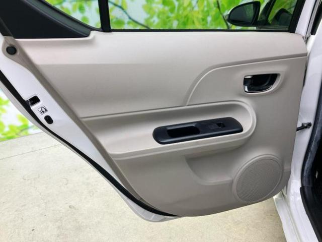 アクア Ｇ　新品タイヤ／保証書／純正　ＳＤナビ／ＥＴＣ／ＥＢＤ付ＡＢＳ／横滑り防止装置／アイドリングストップ／ワンセグＴＶ／エアバッグ　運転席／エアバッグ　助手席／パワーウインドウ／キーレスエントリー（23枚目）