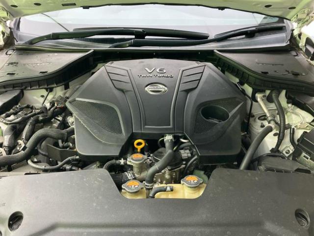 スカイライン ４００Ｒ　保証書／純正　８インチ　ＳＤナビ／エマージェンシーブレーキ／シートヒーター　前席／アラウンドビューモニター／車線逸脱防止支援システム／シート　フルレザー／ドライブレコーダー　前後　革シート　電動シート（48枚目）