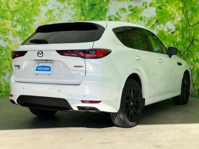 ＣＸ－６０ ４ＷＤ　ＸＤハイブリッドプレミアムスポーツ　新品タイヤ／サンルーフ／保証書／ディスプレイオーディオ１２．３インチ／アイアクティブセンス（マツダ）／エアーシート　前席／全方位モニター／車線逸脱防止支援システム／シート　フルレザー　革シート　４ＷＤ（3枚目）