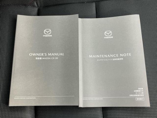 ＣＸ－３０ ２０Ｓブラックトーンエディション　保証書／純正　ＳＤナビ／アイアクティブセンス（マツダ）／車線逸脱防止支援システム／電動バックドア／ヘッドランプ　ＬＥＤ／ＥＴＣ／ＥＢＤ付ＡＢＳ／横滑り防止装置／クルーズコントロール／バックモニター（34枚目）